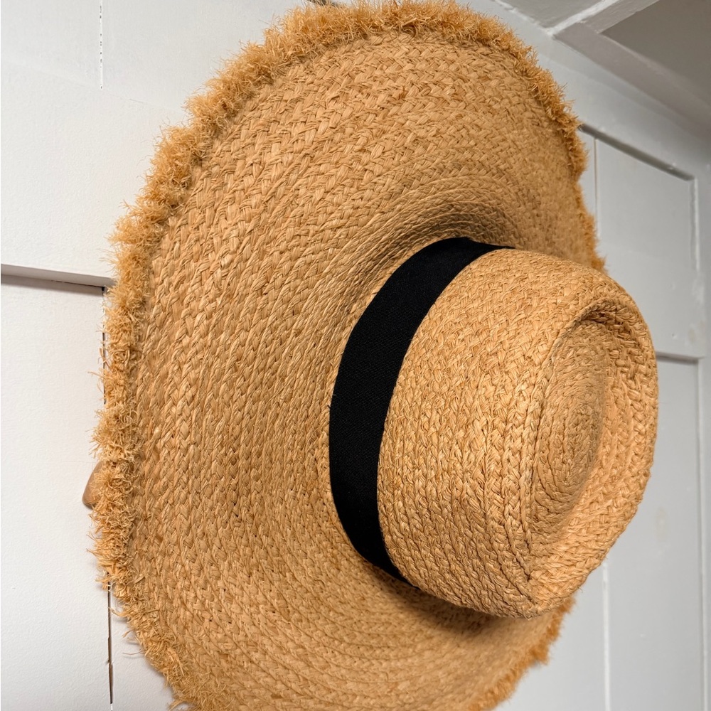 Stylish Tan Straw Hat for Women - Picture 2 of 4